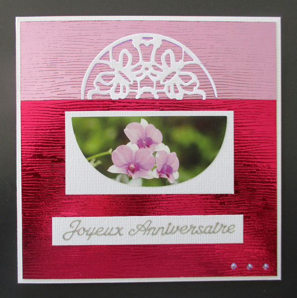 Cartes avec le kit de cartes Fleurs de Joy Crafts!