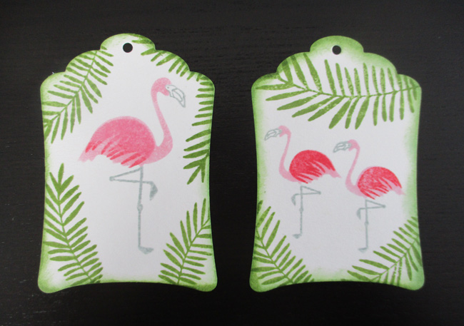 Etiquettes Flamingo