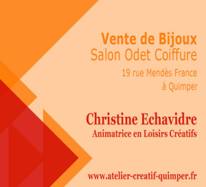 Expo - vente de Bijoux chez Odet Coiffure